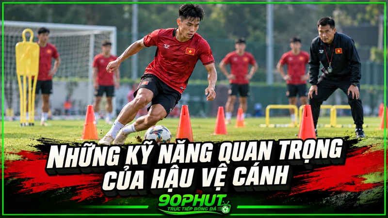 Những kỹ năng quan trọng của hậu vệ cánh Những kỹ năng quan trọng của hậu vệ cánh