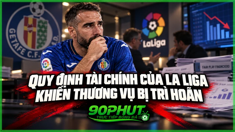 Quy định tài chính của La Liga khiến thương vụ bị trì hoãn Quy định tài chính của La Liga khiến thương vụ bị trì hoãn
