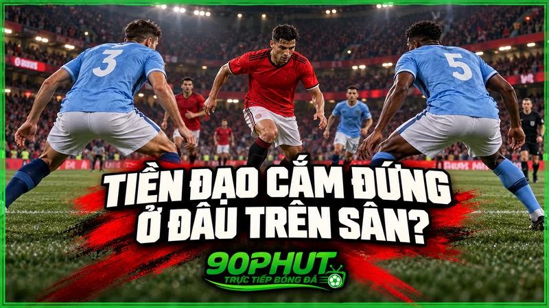 Tiền đạo cắm đứng ở đâu trên sân Tiền đạo cắm đứng ở đâu trên sân